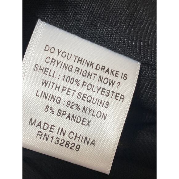 NEW LPA Short 194 Multicolor Striped Sequin High Rise Mini Party Shorts Size M - Picture 7 of 7